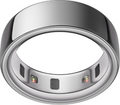 Oura Ring 4 - Silber - Größe 8 - Smart Ring | Messen Sie zuerst mit Oura Ring 4 Sizing Kit | Sleep Tracking Wearable - Herzfrequenz - Fitness Tracker - Bis zu 8 Tage Batterielaufzeit